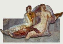 Proserpina - particolare dell'affresco